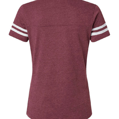 Faithful Woman Heritage Division Women's Christian Football Jersey T-shirt - ClaimedbyGodDesigns