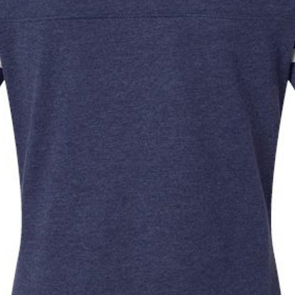 Faithful Woman Heritage Division Women's Christian Football Jersey T-shirt - ClaimedbyGodDesigns