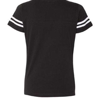 Faithful Woman Heritage Division Women's Christian Football Jersey T-shirt - ClaimedbyGodDesigns