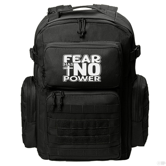 Fear Has No Power Christian Backpack - ClaimedbyGodDesigns