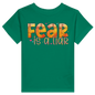 Fear Is A Liar Christian Toddler Staple T-Shirt - ClaimedbyGodDesigns