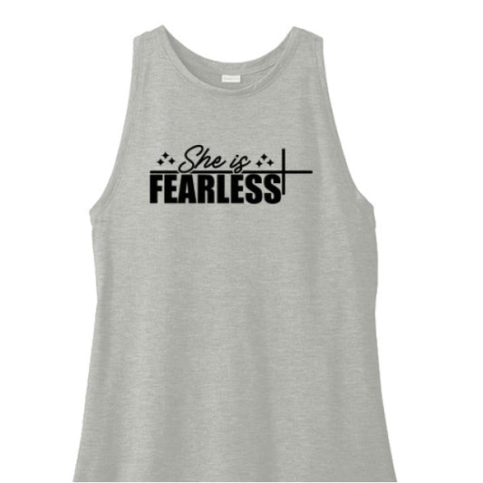 Fear Is A Liar Women's Christian Tank-Top - ClaimedbyGodDesigns