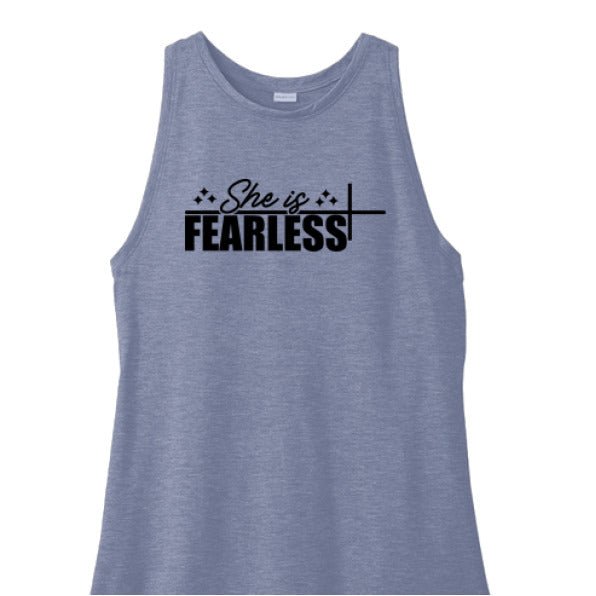 Fear Is A Liar Women's Christian Tank-Top - ClaimedbyGodDesigns