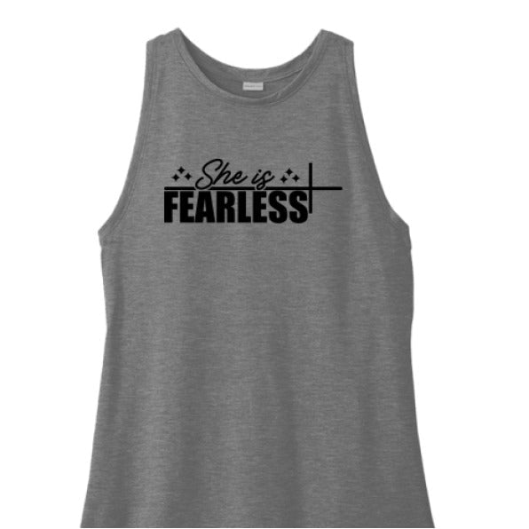 Fear Is A Liar Women's Christian Tank-Top - ClaimedbyGodDesigns