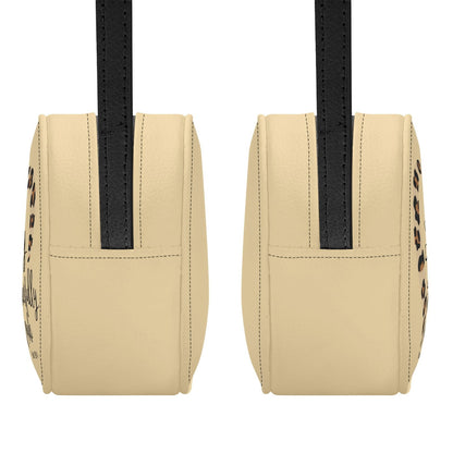 Fearfully And Wonderfully Made Christian Kids PU Small Round Bag Children Purse - ClaimedbyGodDesigns