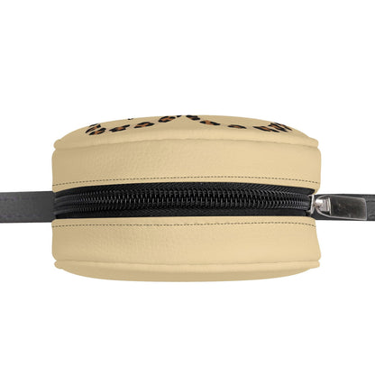 Fearfully And Wonderfully Made Christian Kids PU Small Round Bag Children Purse - ClaimedbyGodDesigns