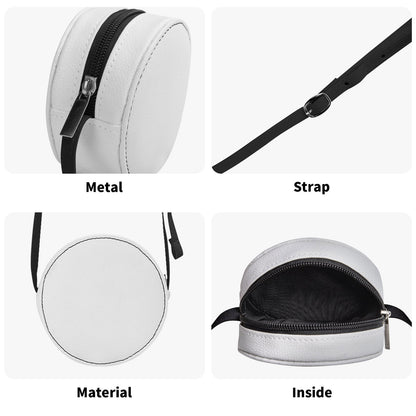 Fearfully And Wonderfully Made Christian Kids PU Small Round Bag Children Purse - ClaimedbyGodDesigns