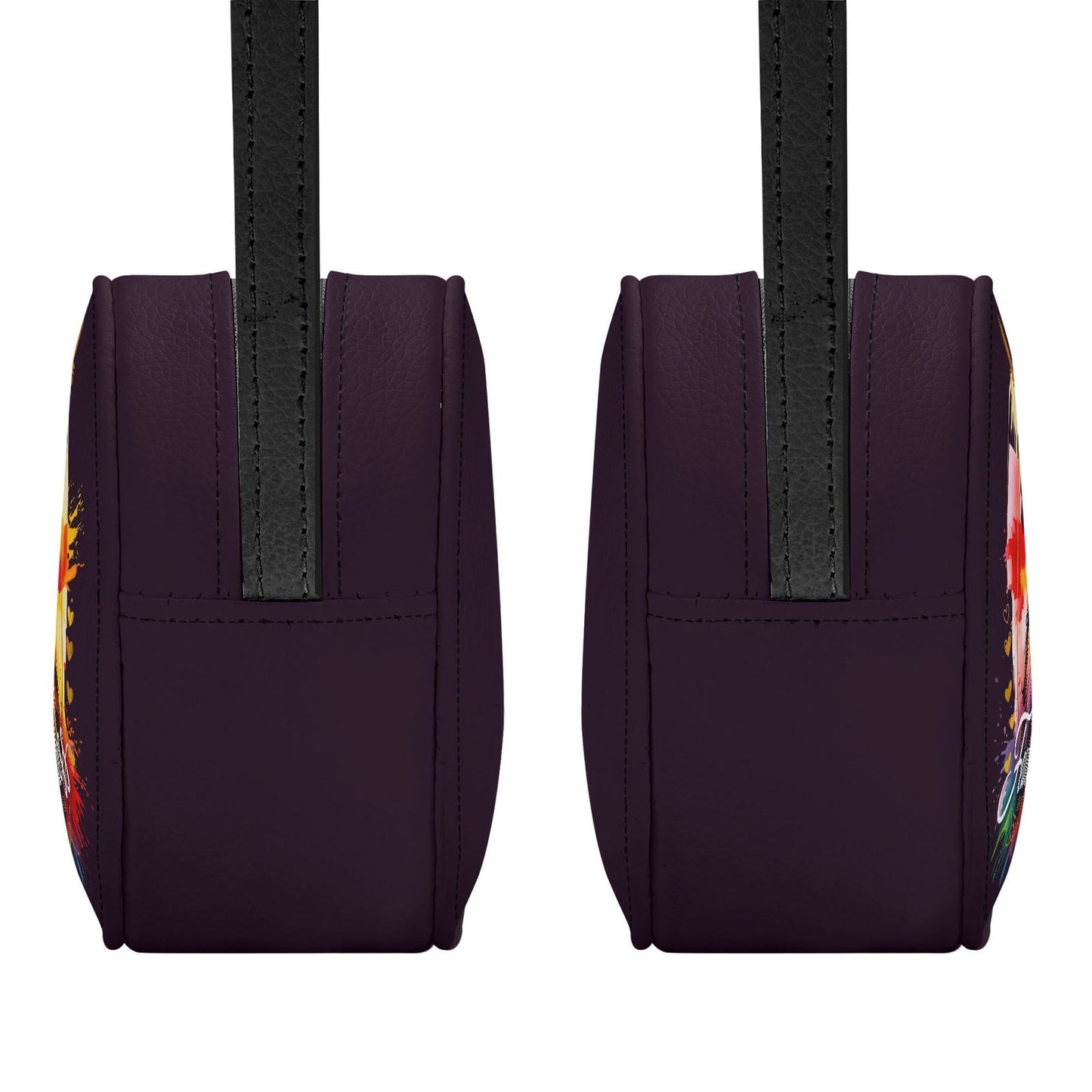 Fearless In Faith Christian Kids PU Small Round Bag Children Purse - ClaimedbyGodDesigns