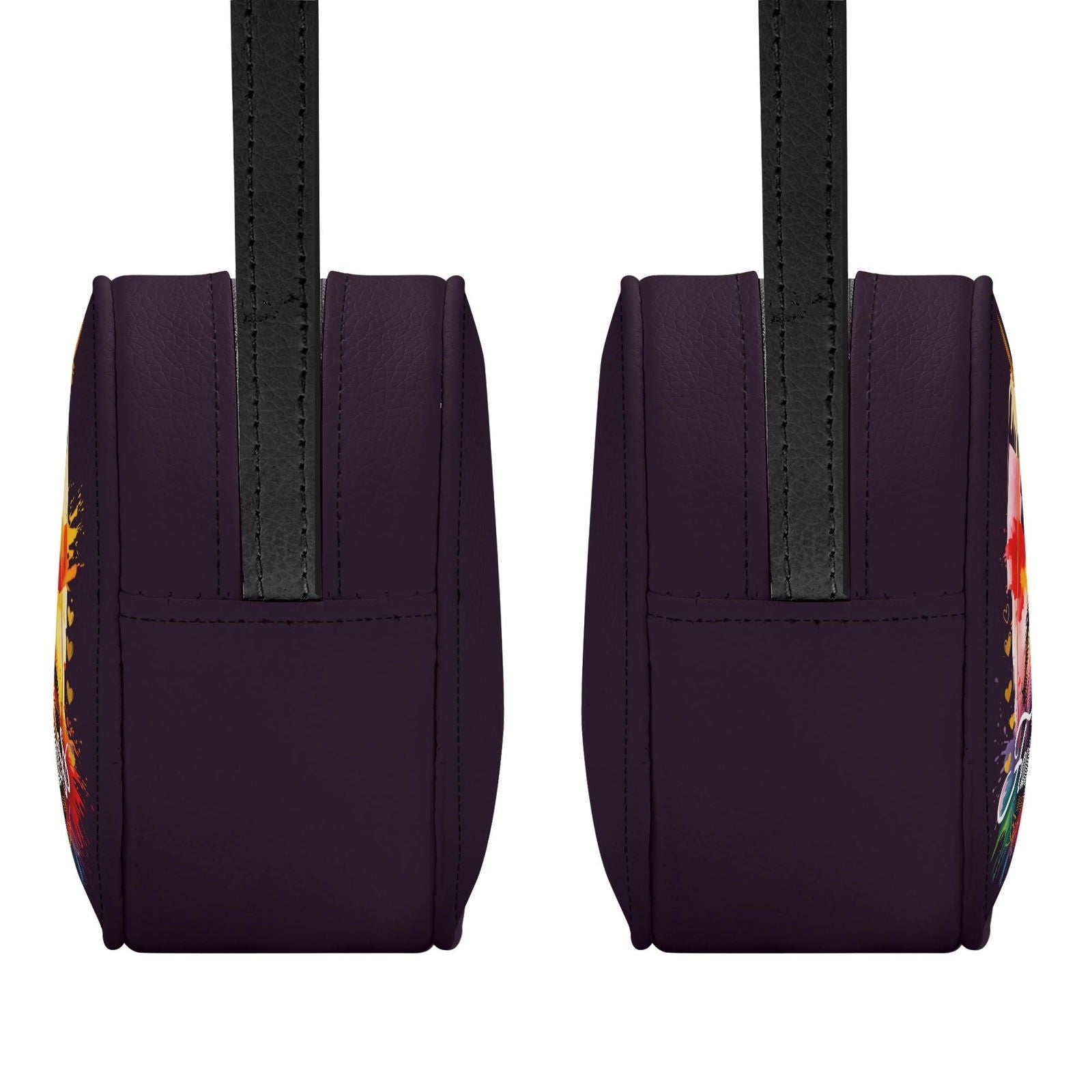 Fearless In Faith Christian Kids PU Small Round Bag Children Purse - ClaimedbyGodDesigns