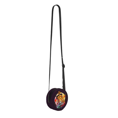 Fearless In Faith Christian Kids PU Small Round Bag Children Purse - ClaimedbyGodDesigns