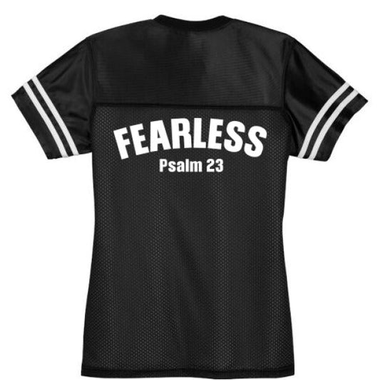 Fearless Women's Christian Jersey - ClaimedbyGodDesigns
