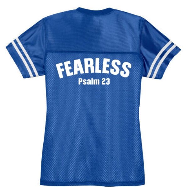 Fearless Women's Christian Jersey - ClaimedbyGodDesigns