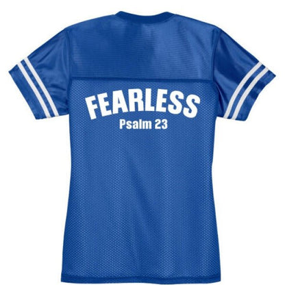 Fearless Women's Christian Jersey - ClaimedbyGodDesigns