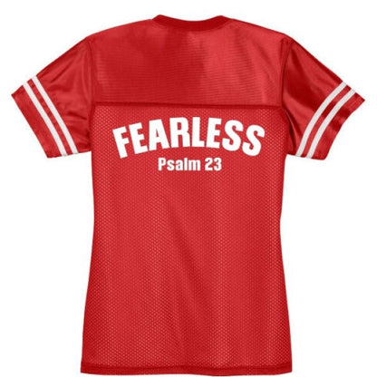 Fearless Women's Christian Jersey - ClaimedbyGodDesigns