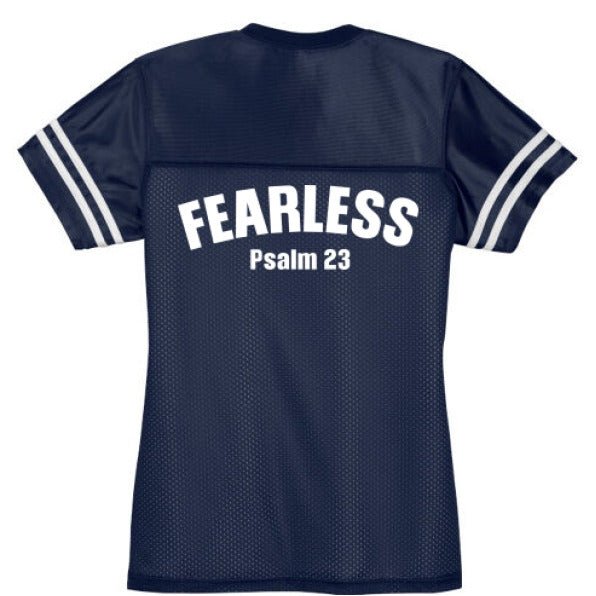 Fearless Women's Christian Jersey - ClaimedbyGodDesigns