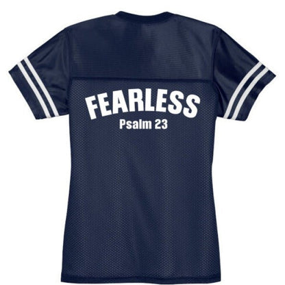 Fearless Women's Christian Jersey - ClaimedbyGodDesigns