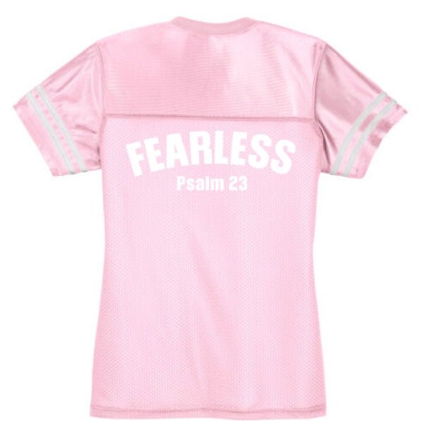 Fearless Women's Christian Jersey - ClaimedbyGodDesigns