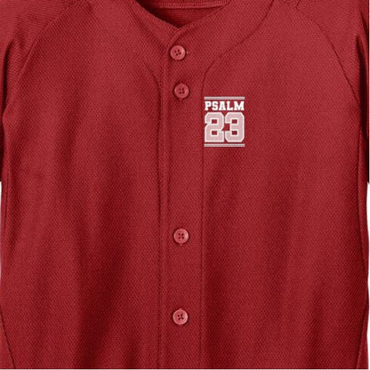 Fearless Youth Christian Full Button Jersey - ClaimedbyGodDesigns