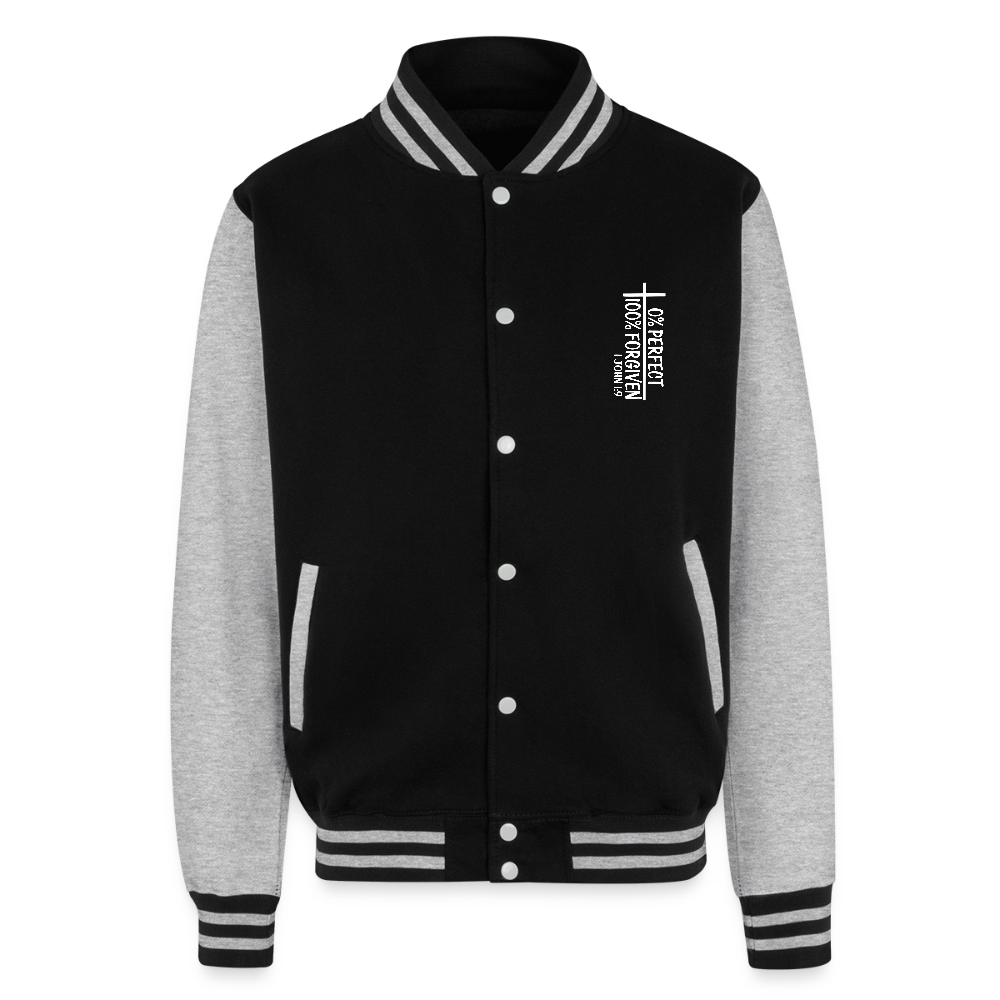 Forgiven Christian Heavyweight Letterman Jacket - ClaimedbyGodDesigns