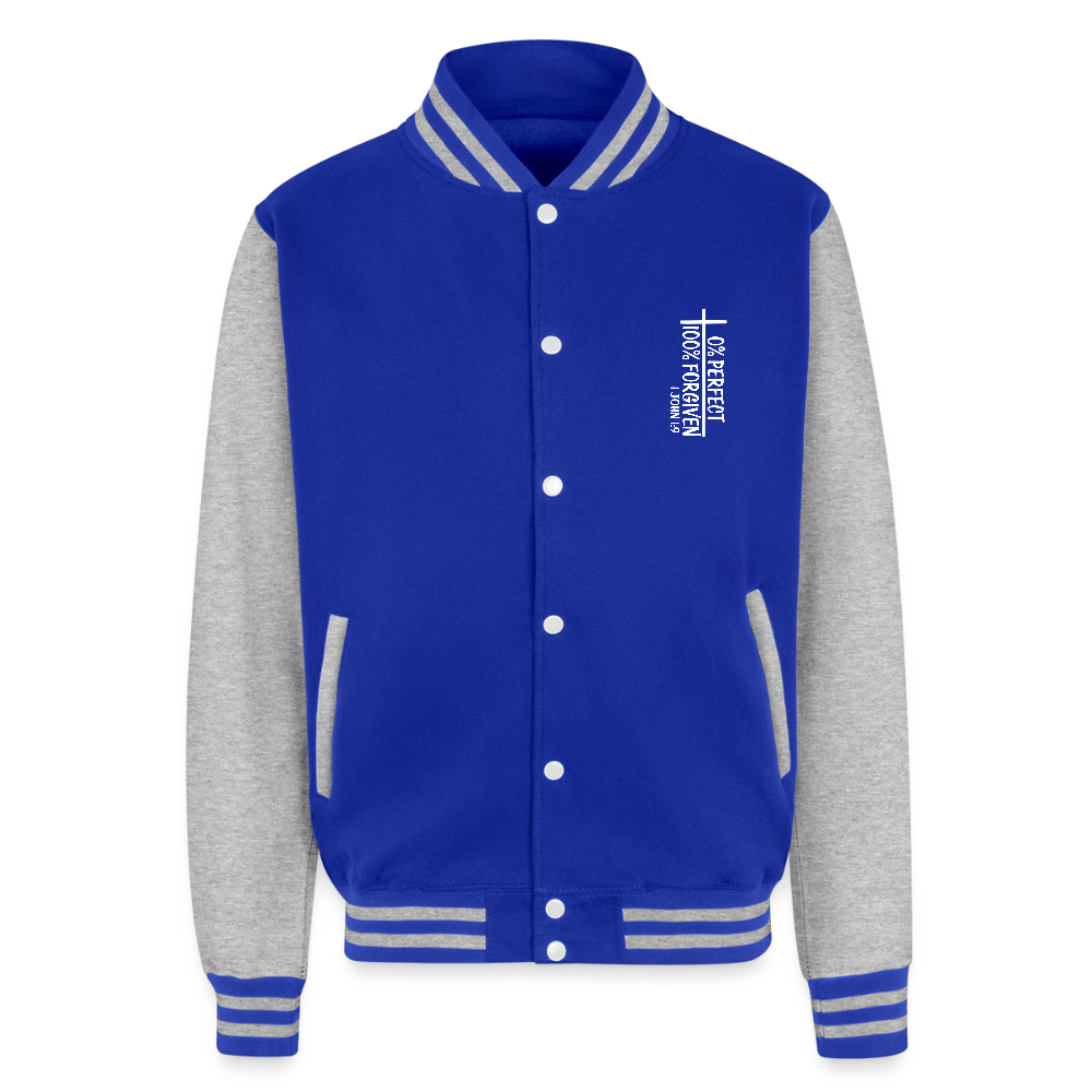 Forgiven Christian Heavyweight Letterman Jacket - ClaimedbyGodDesigns