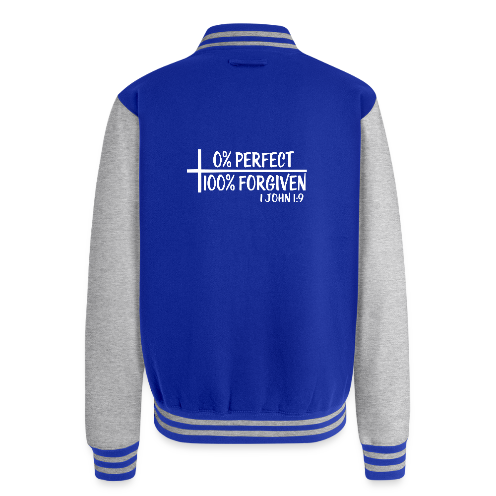 Forgiven Christian Heavyweight Letterman Jacket - ClaimedbyGodDesigns