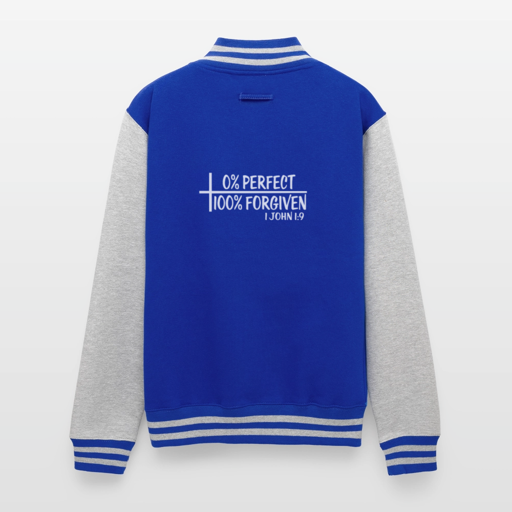 Forgiven Christian Heavyweight Letterman Jacket - ClaimedbyGodDesigns