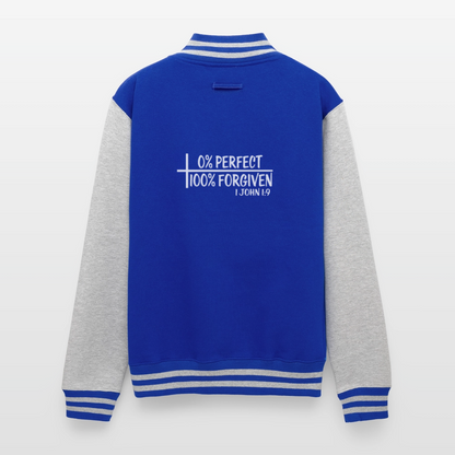 Forgiven Christian Heavyweight Letterman Jacket - ClaimedbyGodDesigns