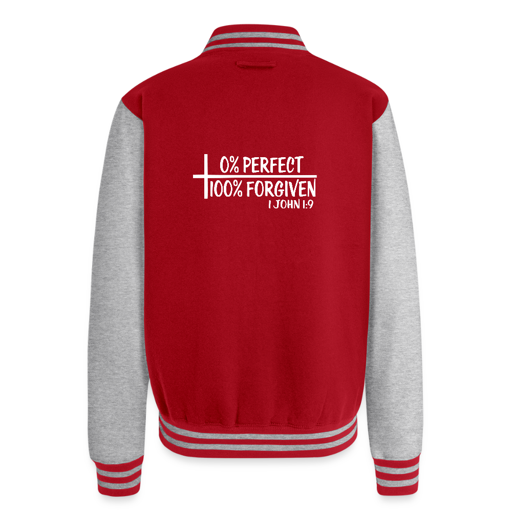 Forgiven Christian Heavyweight Letterman Jacket - ClaimedbyGodDesigns