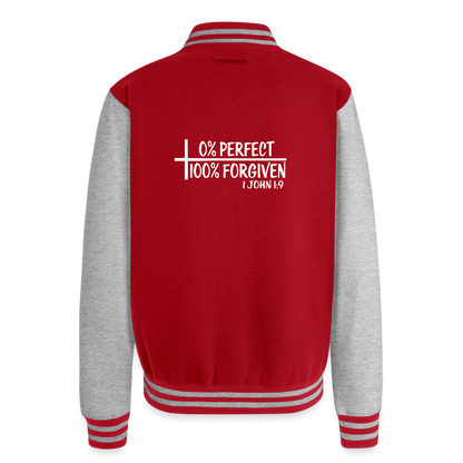Forgiven Christian Heavyweight Letterman Jacket - ClaimedbyGodDesigns