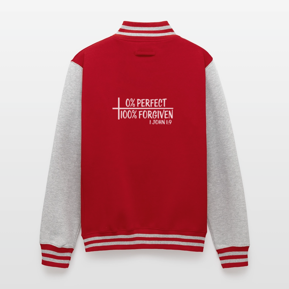Forgiven Christian Heavyweight Letterman Jacket - ClaimedbyGodDesigns