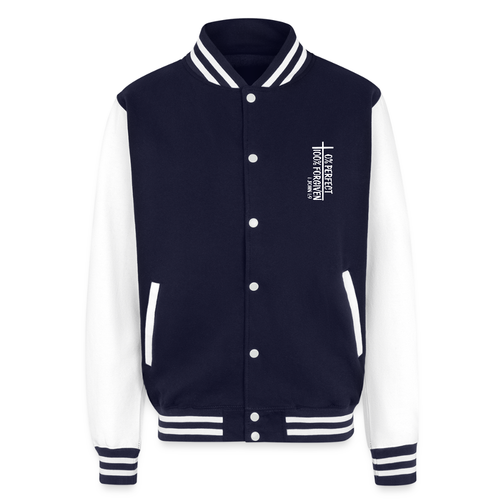 Forgiven Christian Heavyweight Letterman Jacket - ClaimedbyGodDesigns