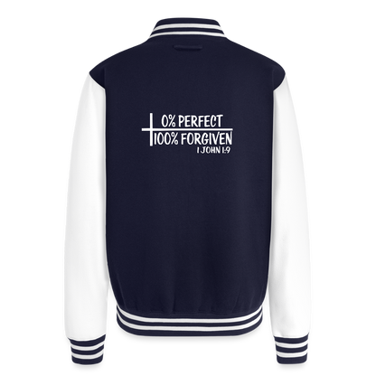Forgiven Christian Heavyweight Letterman Jacket - ClaimedbyGodDesigns