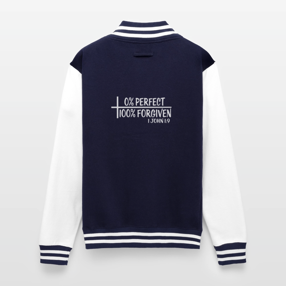 Forgiven Christian Heavyweight Letterman Jacket - ClaimedbyGodDesigns