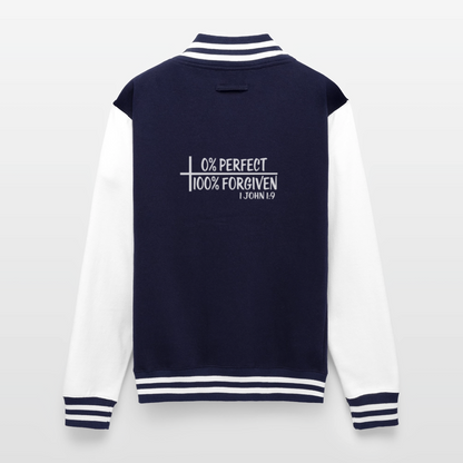 Forgiven Christian Heavyweight Letterman Jacket - ClaimedbyGodDesigns