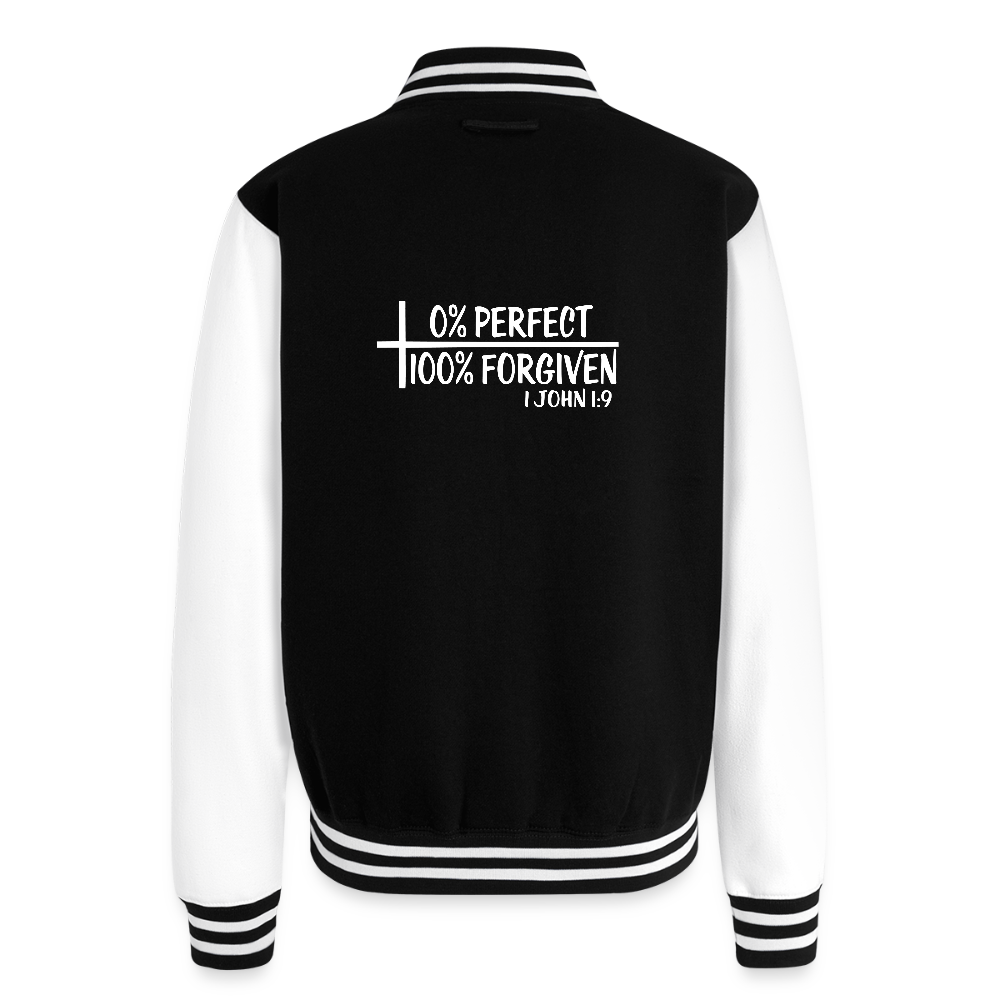 Forgiven Christian Heavyweight Letterman Jacket - ClaimedbyGodDesigns