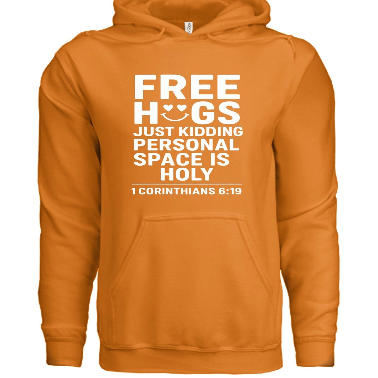Free Hugs Funny Unisex Christian Pullover Hooded Sweatshirt - ClaimedbyGodDesigns