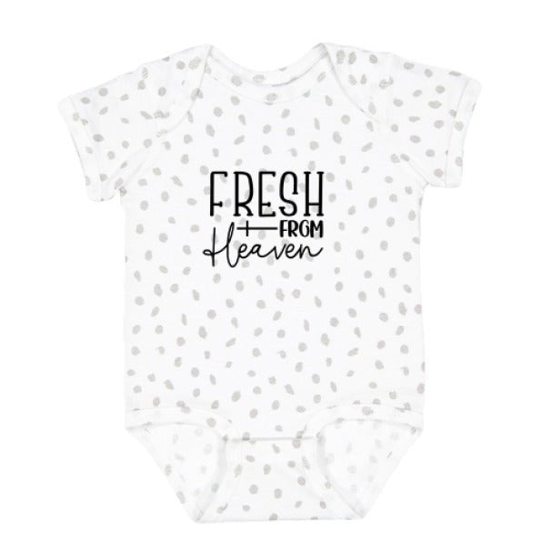 Fresh From Heaven Christian Baby Jumpsuit - ClaimedbyGodDesigns