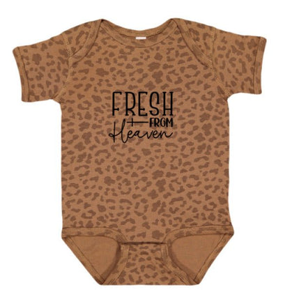 Fresh From Heaven Christian Baby Jumpsuit - ClaimedbyGodDesigns