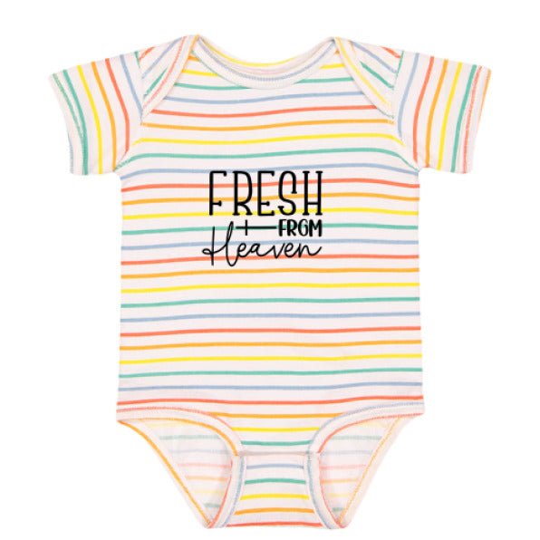 Fresh From Heaven Christian Baby Jumpsuit - ClaimedbyGodDesigns