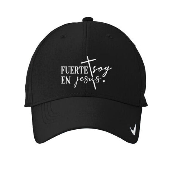 Fuerte Soy Adult Spanish Christian Hat - ClaimedbyGodDesigns
