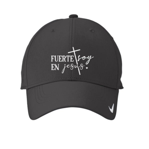 Fuerte Soy Adult Spanish Christian Hat - ClaimedbyGodDesigns