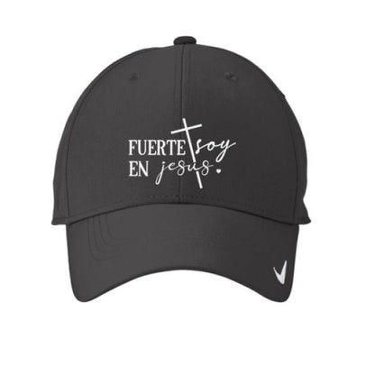 Fuerte Soy Adult Spanish Christian Hat - ClaimedbyGodDesigns