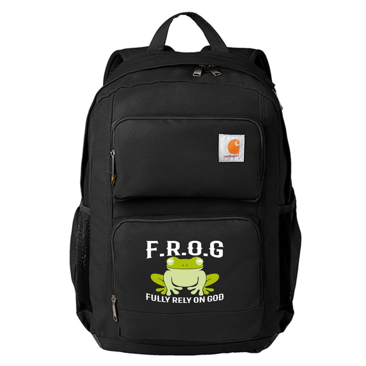 Fully Rely On Him Christian Backpack - ClaimedbyGodDesigns