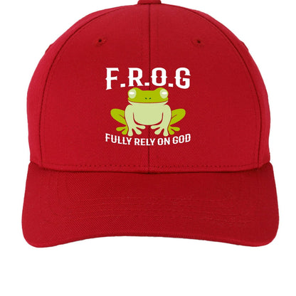 Fully Rely On Him Christian Kids Hat - ClaimedbyGodDesigns