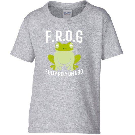 Fully Rely On Him Toddler Christian T-shirt - ClaimedbyGodDesigns