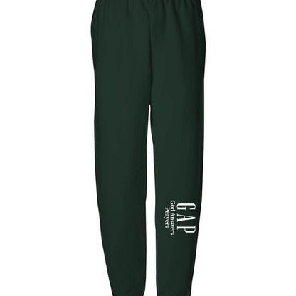 GAP He Answers Prayers Youth Christian Sweatpants - ClaimedbyGodDesigns