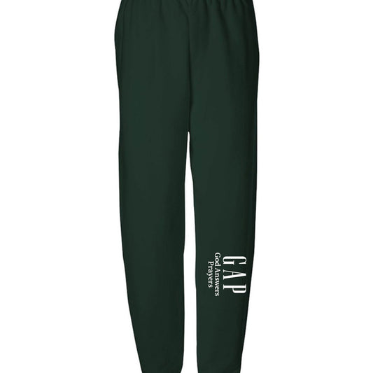 GAP He Answers Prayers Youth Christian Sweatpants - ClaimedbyGodDesigns