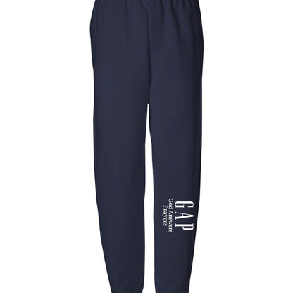 GAP He Answers Prayers Youth Christian Sweatpants - ClaimedbyGodDesigns