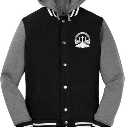 GOAT Christian Insulated Letterman Jacket - ClaimedbyGodDesigns