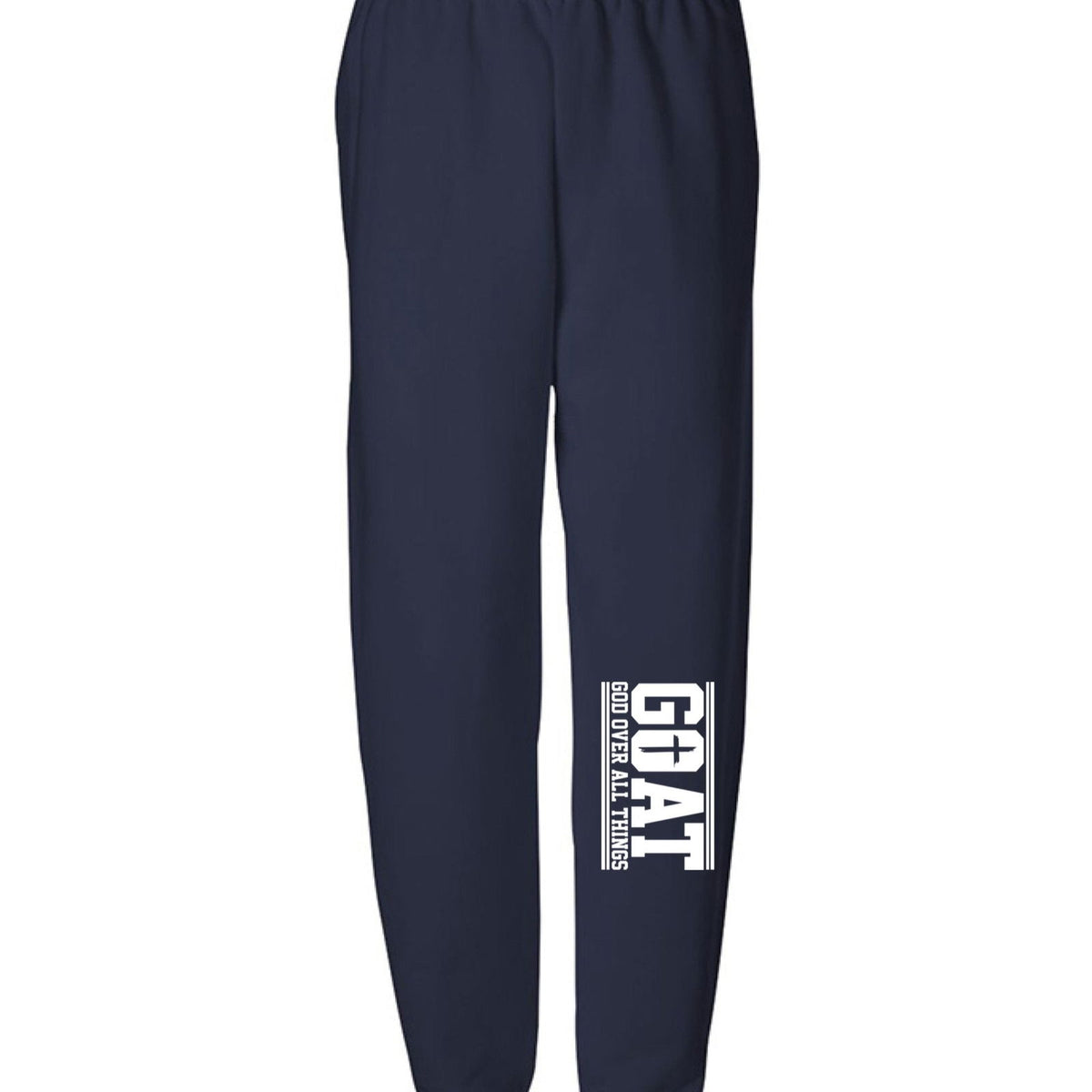 GOAT HIm Over All Things Youth Christian Sweatpants - ClaimedbyGodDesigns